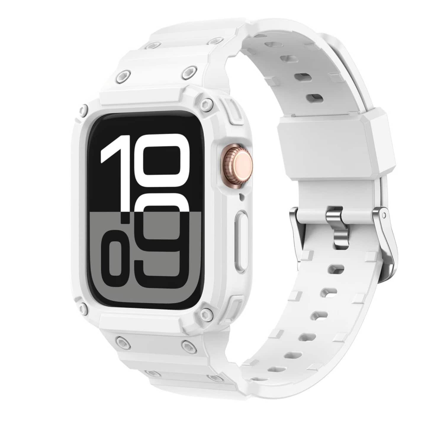 Stock Preferred - TPU Sport Band for Apple Watch Series 10 (46mm) - White