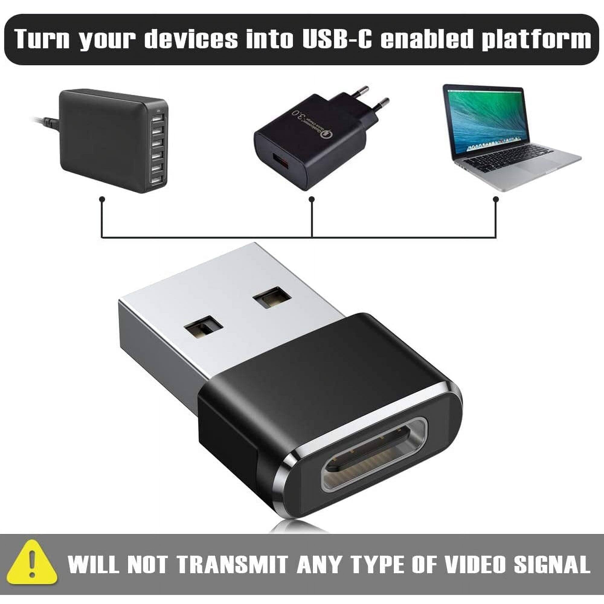 Turn your devices into USB-C enabled platform

WILL NOT TRANSMIT ANY TYPE OF VIDEO SIGNAL