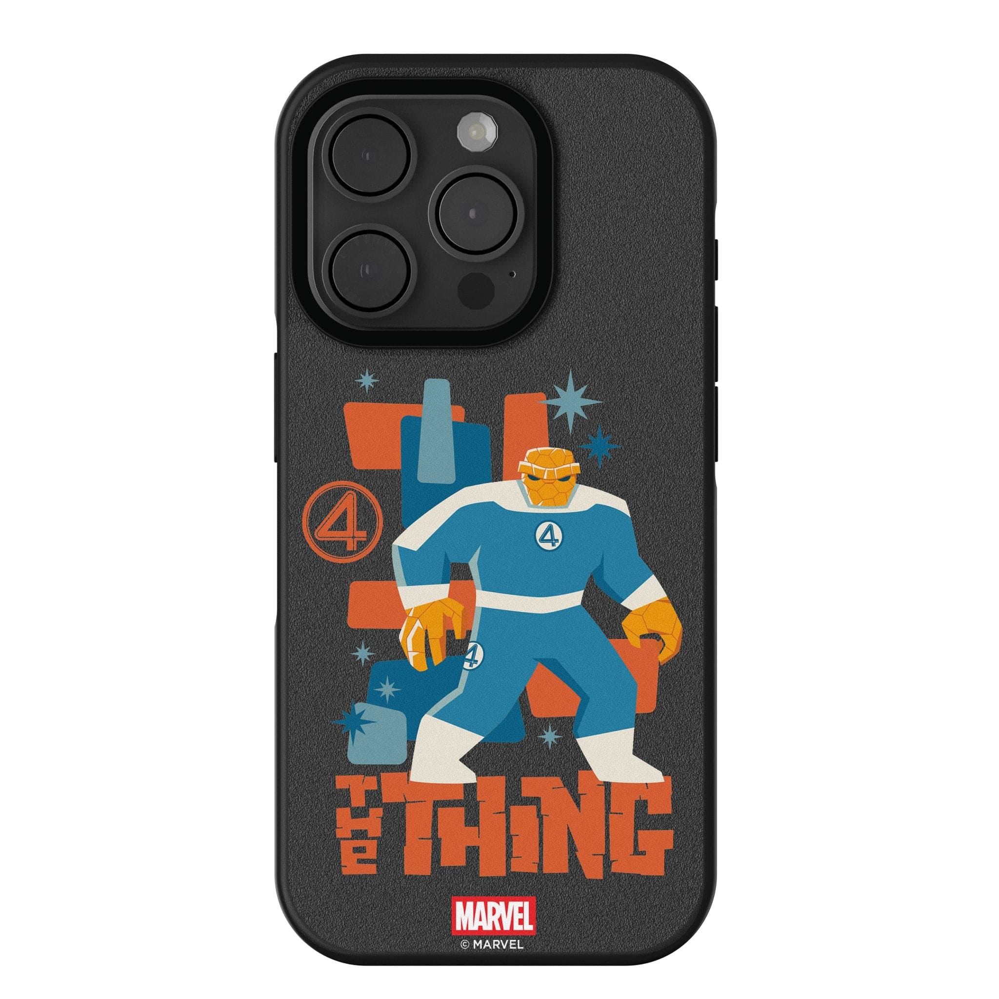 Keyscaper - Marvel Badge Bump Phone - Apple iPhone 16 Plus - The Thing ...