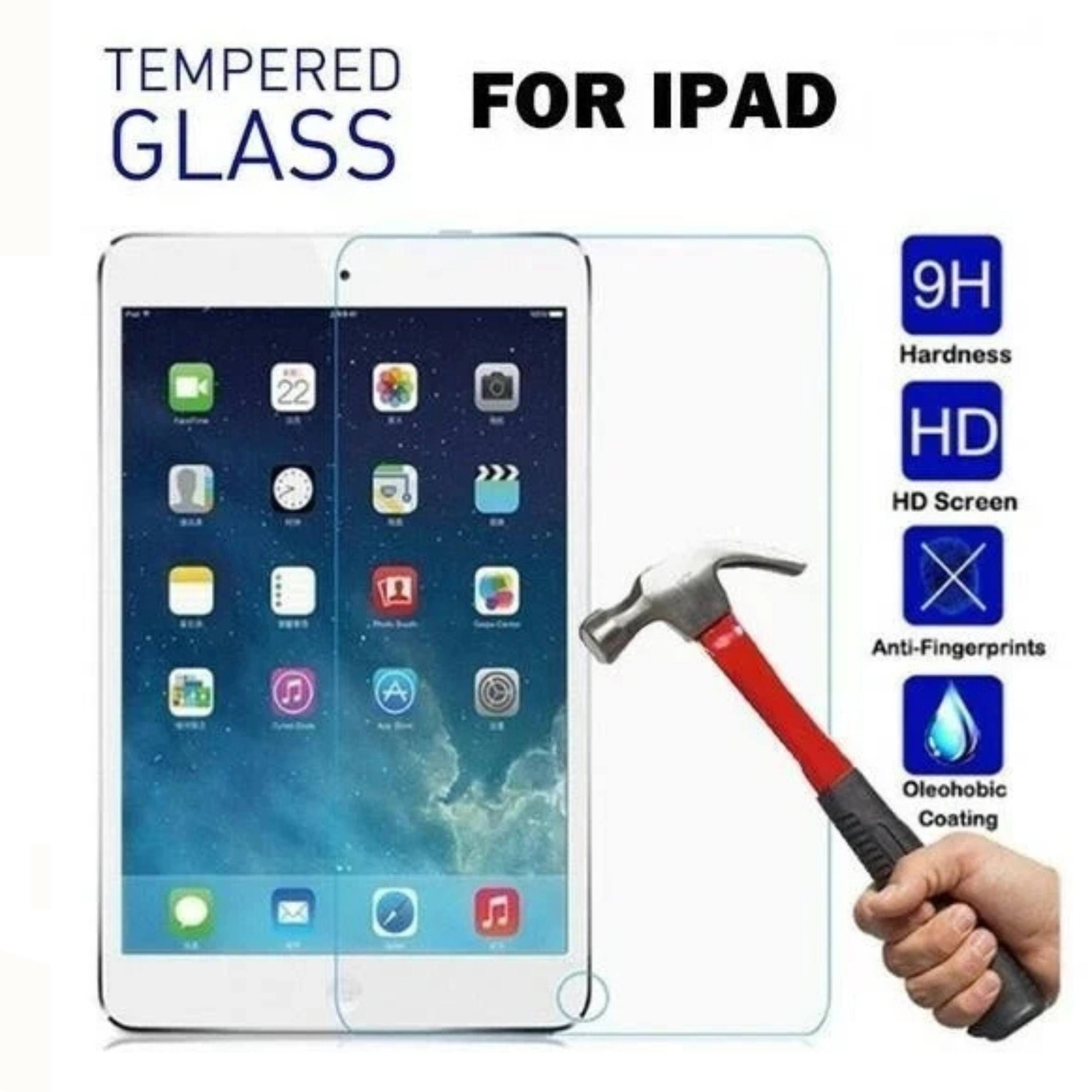 Tempered Glass for iPad  
9H Hardness  
HD Screen  
Anti-Fingerprints  
Oleophobic Coating