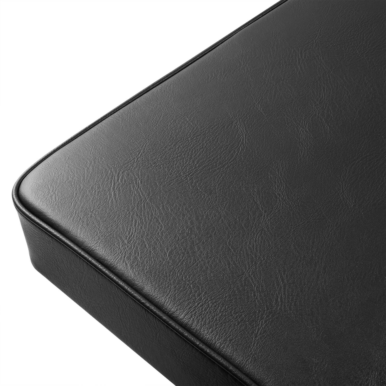 Alt View 4. Hamzer - Adjustable Piano and Keyboard Bench - Black.