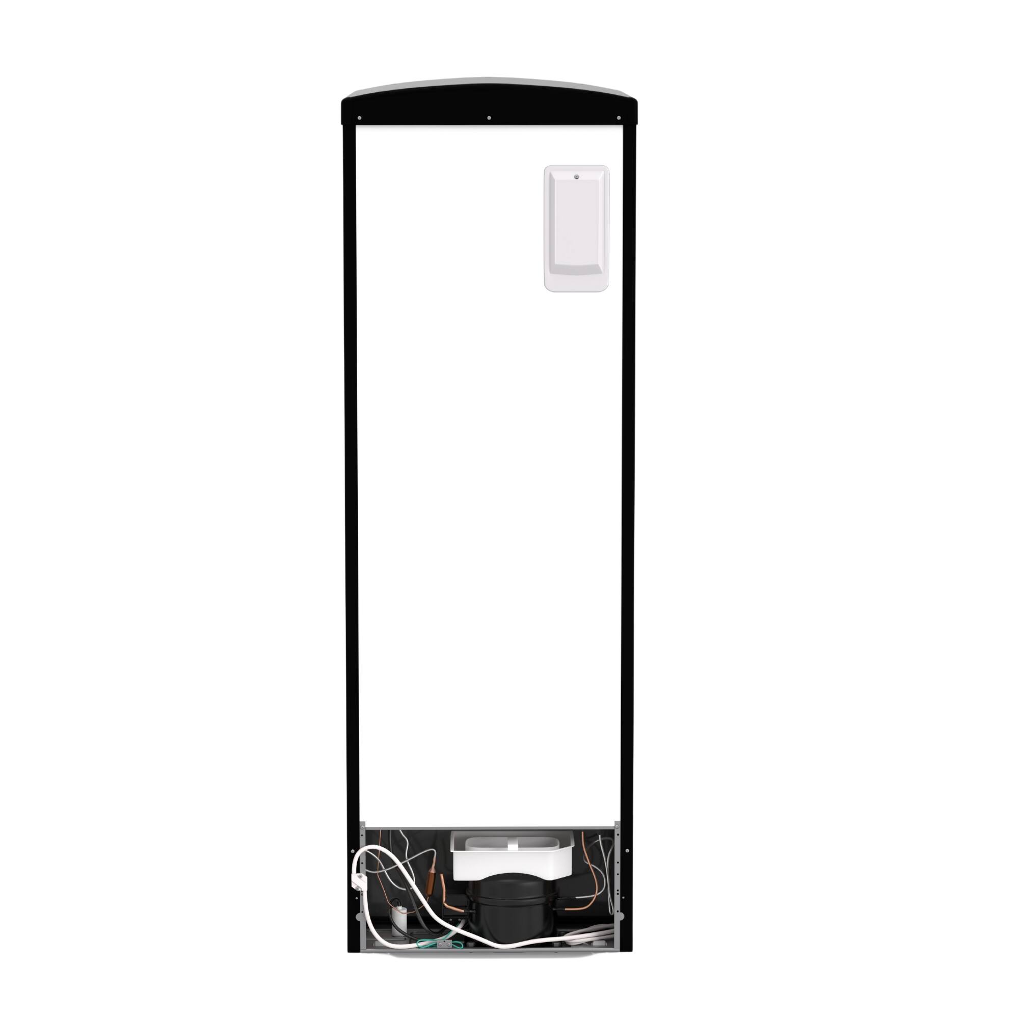 Alt View 10. Conserv - Conserv 11cf Classic Retro Refrigerator 24 in Frost Free Eco R600a 110V - Black.