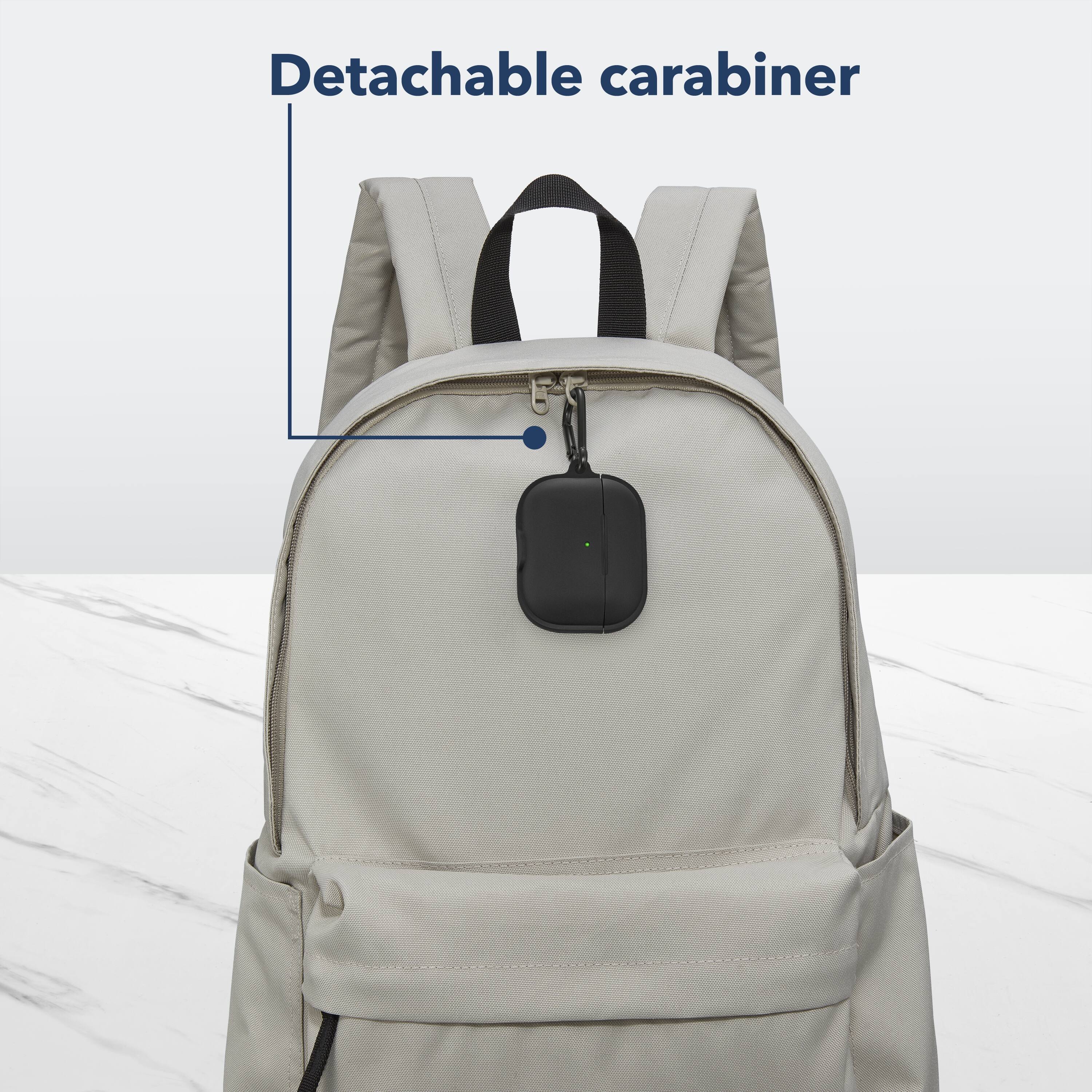 Detachable carabiner