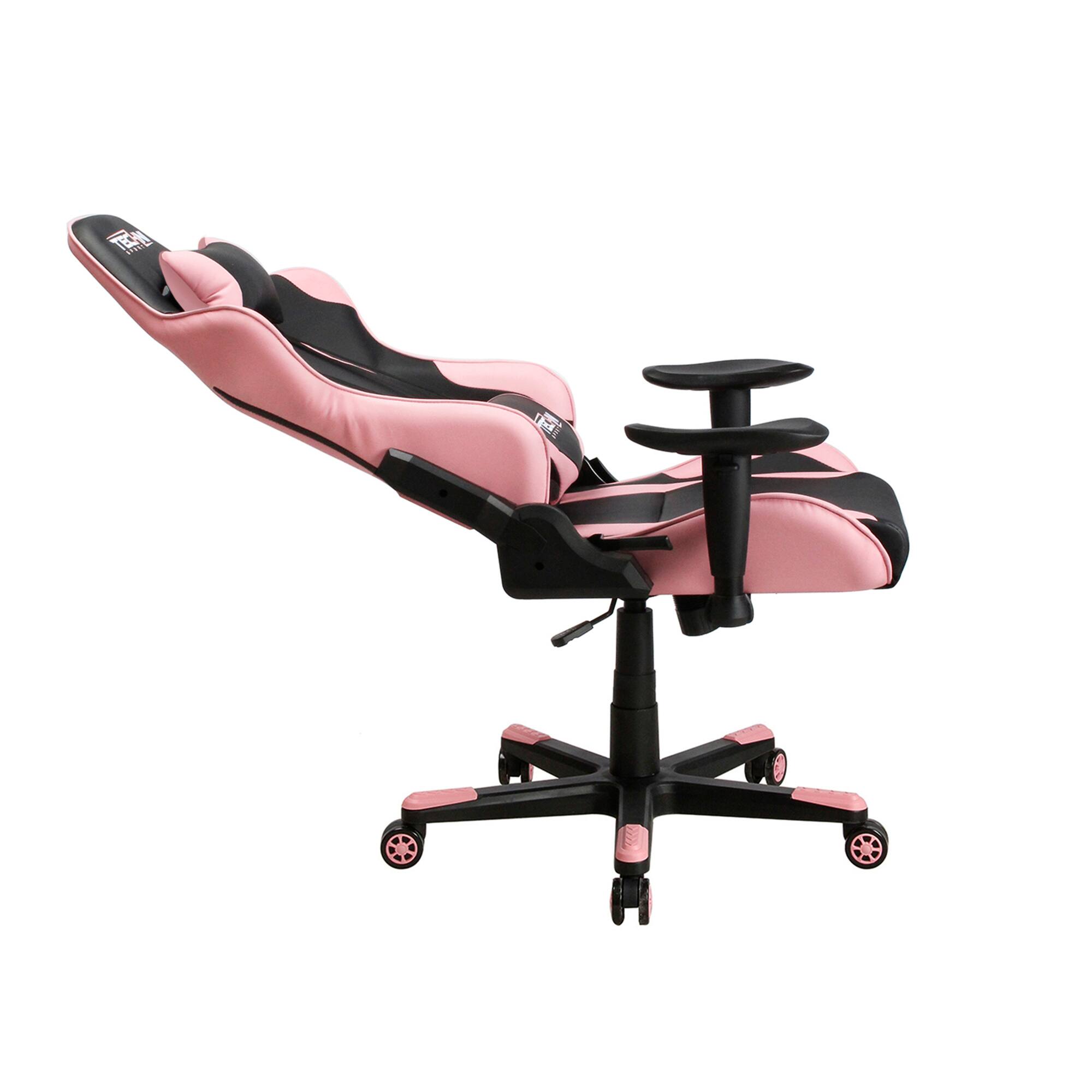 Alt View 10. GOODSILO - Ergonomic High Back Racing Style Gaming Chair with Adjustable Features - Pink.