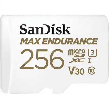 SanDisk MAX ENDURANCE 256GB microSDXC I V30 U3