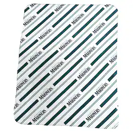 Logo Brands - Seattle Mariners 50" x 60" Classic Vertical Stripe Fleece Throw Blanket - Multicolor