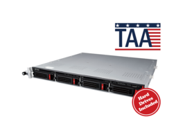 Buffalo Technology - BUFFALO TS3430RN1602 16TB (2 x 8TB) Network Storage - Black
