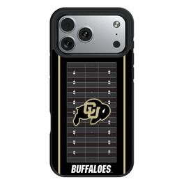 Keyscaper - NCAA - Colorado Buffaloes Personalized Bump Case with 8.2ft Drop Protection - 15 Plus - Black