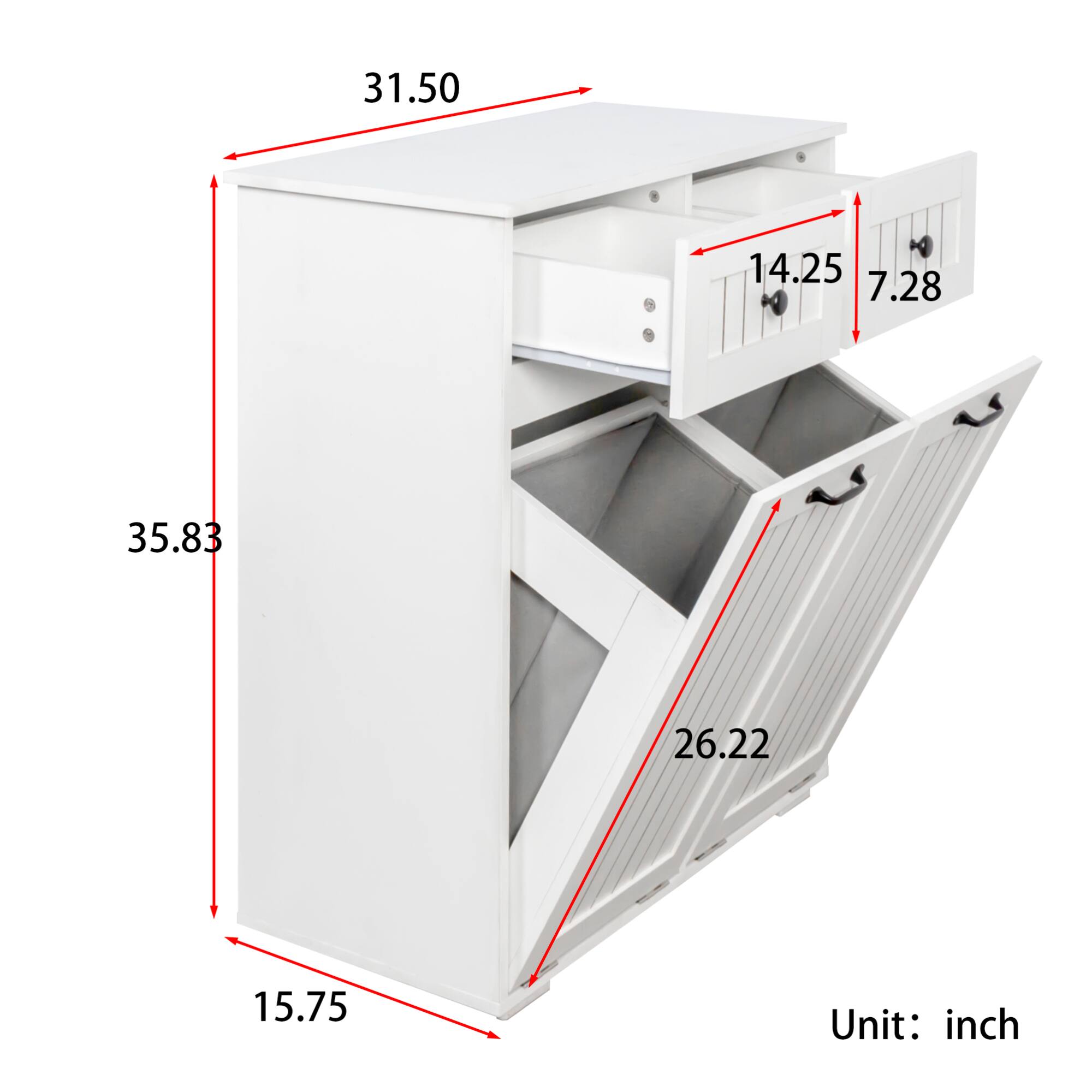 31.50  
14.25  
7.28  
35.83  
26.22  
15.75  

Unit: inch