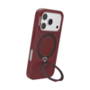 Front. PopSockets - Low Pro Case iPhone 18 Pro/17 Pro - Burgundy.