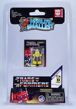 Worlds Smallest Transformers Micro Action Figure | One Random - Blue