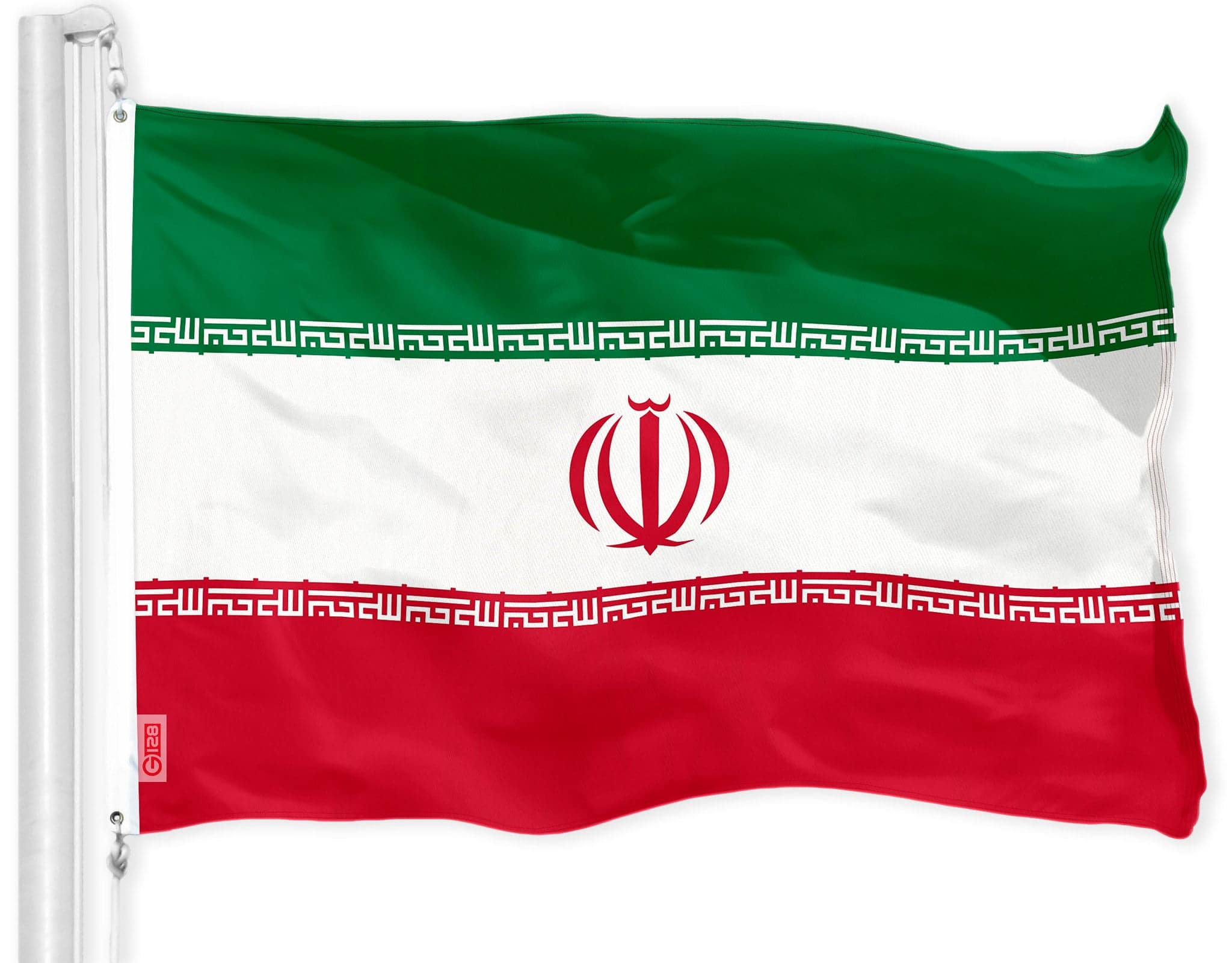 Photos - Other Decoration Full Tech G128 - Iran  Flag 150D Printed Polyester 3x5 ft - Assorted Colors (Iranian)