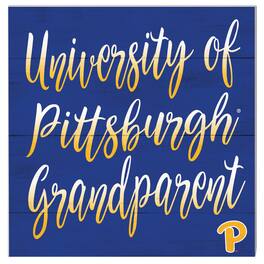 Jardine - Pitt Panthers 10'' x 10'' Grandparent Plaque - Blue