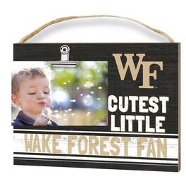 Jardine - Wake Forest Demon Deacons 8'' x 10'' Cutest Little Team Logo Clip Photo Frame - Black