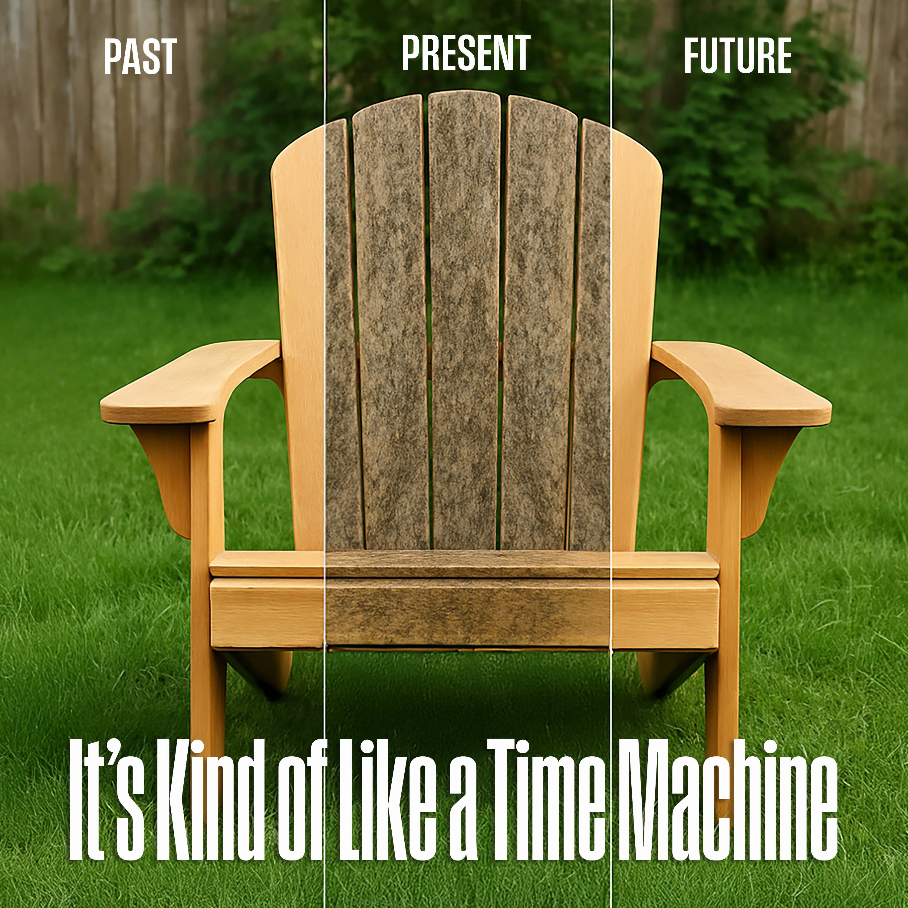 PAST PRESENT FUTURE  
It's Kind of Like a Time Machine