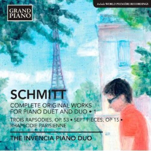GRAND PIANO  
SCHMITT  
COMPLETE ORIGINAL WORKS FOR PIANO DUET AND DUO  
TROIS RAPSODIES, OP. 53  
SEPT PIECES, OP. 15  
RHAPSODIE PARISIENNE  
THE INVENCIAS PIANO DUO  

Abelard - WORLD PREMIERE RECORDINGS