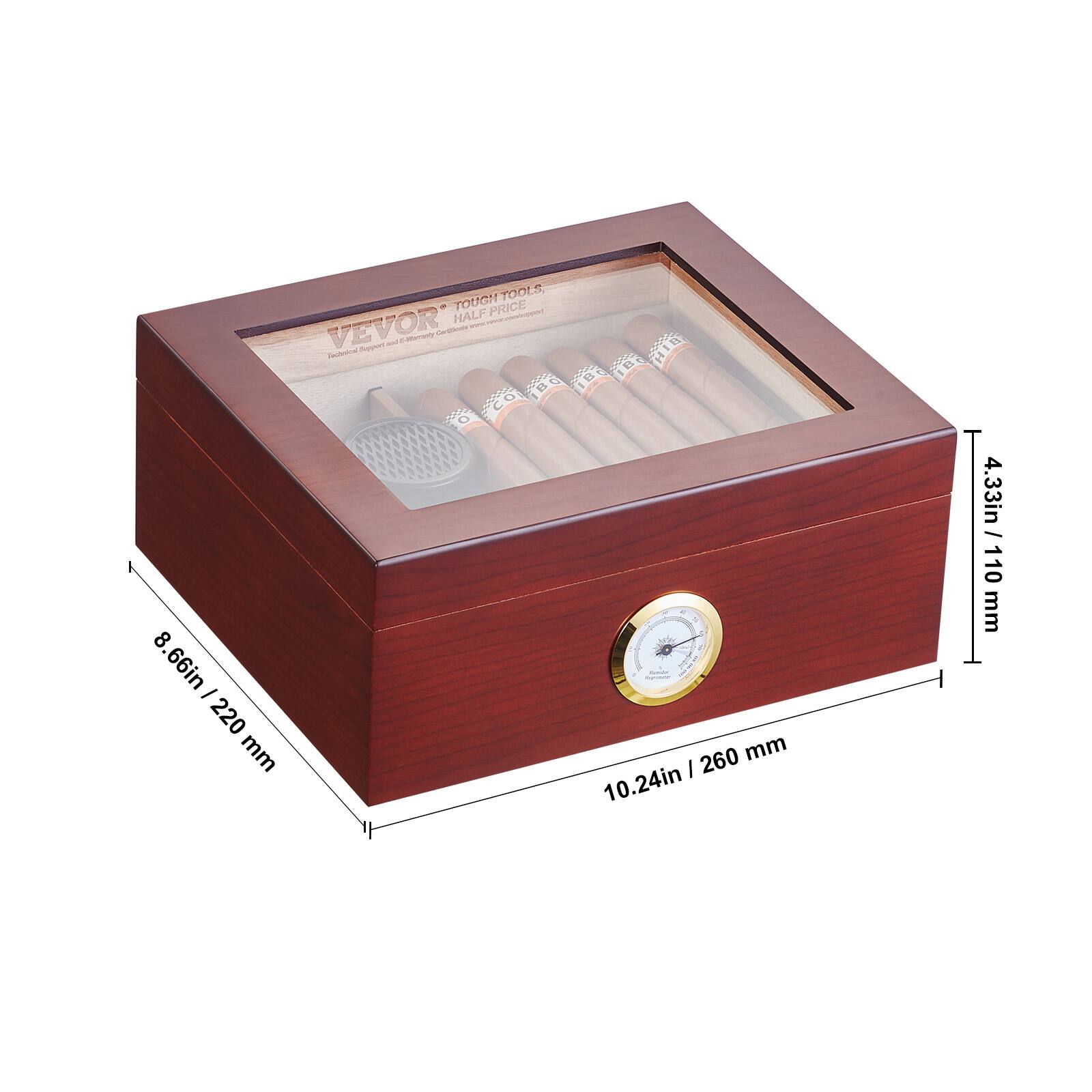 VEVOR TOUGH TOOLS, HALF PRICE

8.66in / 220 mm  
10.24in / 260 mm  
4.33in / 110 mm