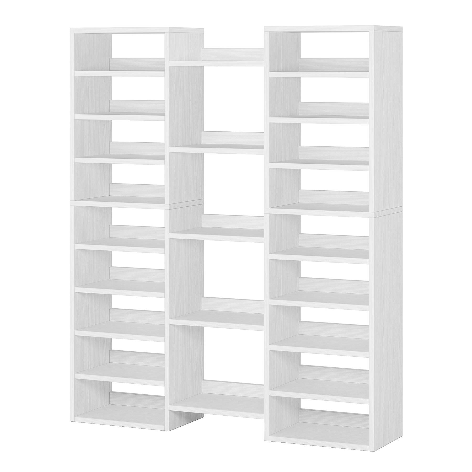 Alt View 4. Tribesigns - Office Storage Cabinet, For Everyday Organization in Workspaces and Office Reception Areas - White.