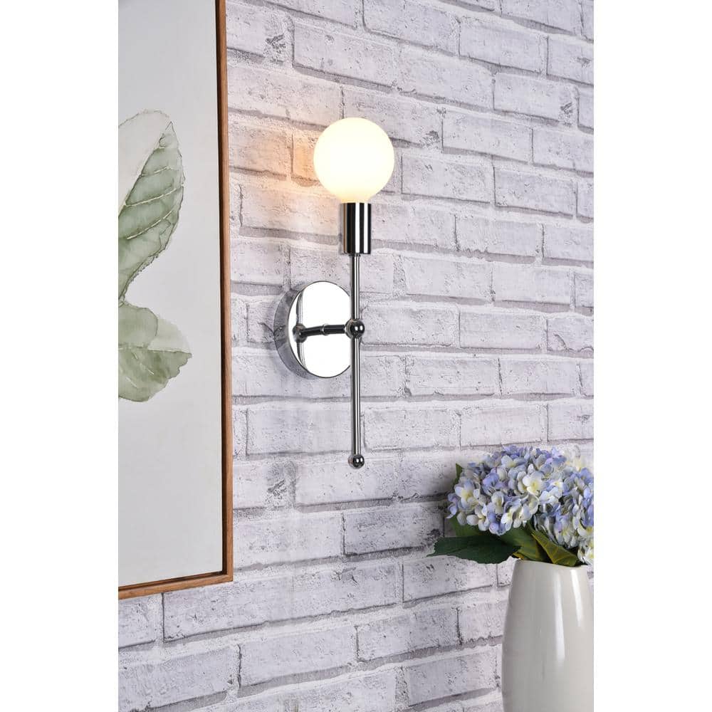 Living District - Keely 1 light wall sconce - Chrome price history on PriceWatchPro