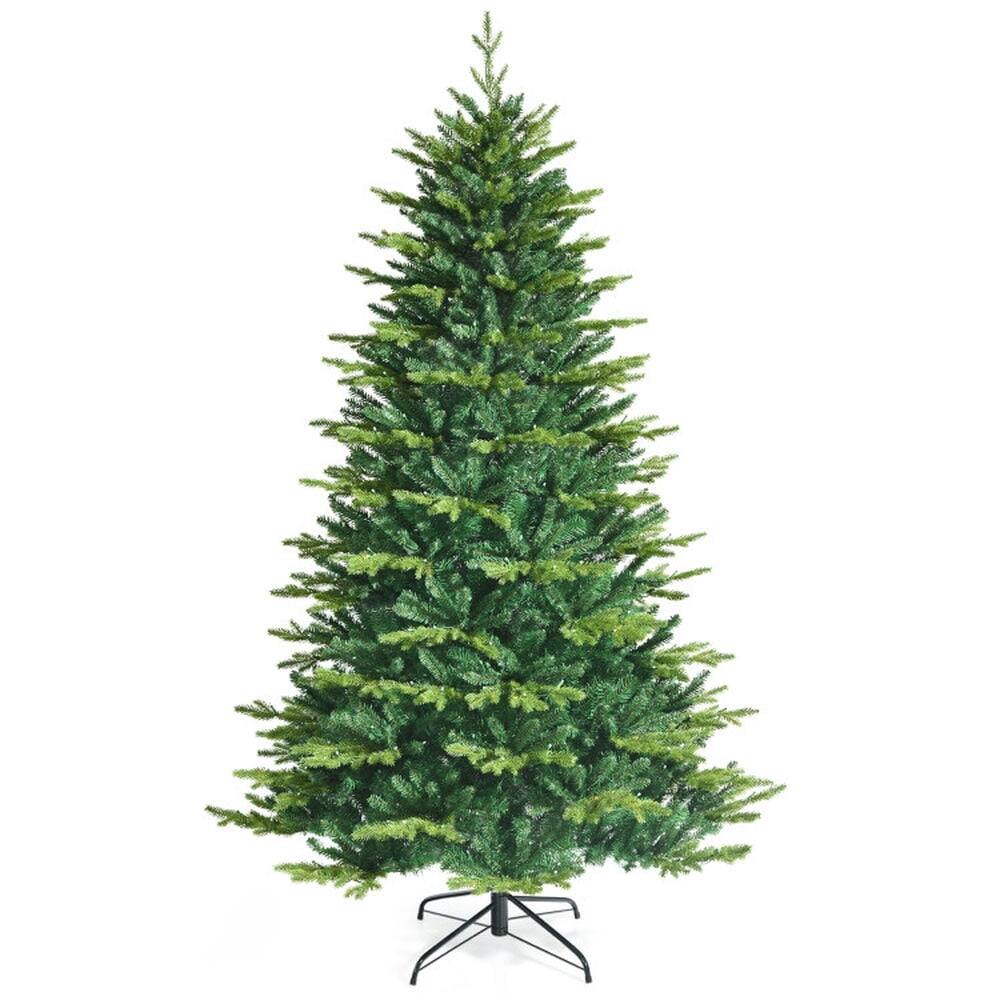 Alt View 5. Kadyn - Home Party Christmas Tree Decorations,Pre-lit Artificial Hinged Christmas Tree with APP Controlled LED Lights-7 ft - Green.