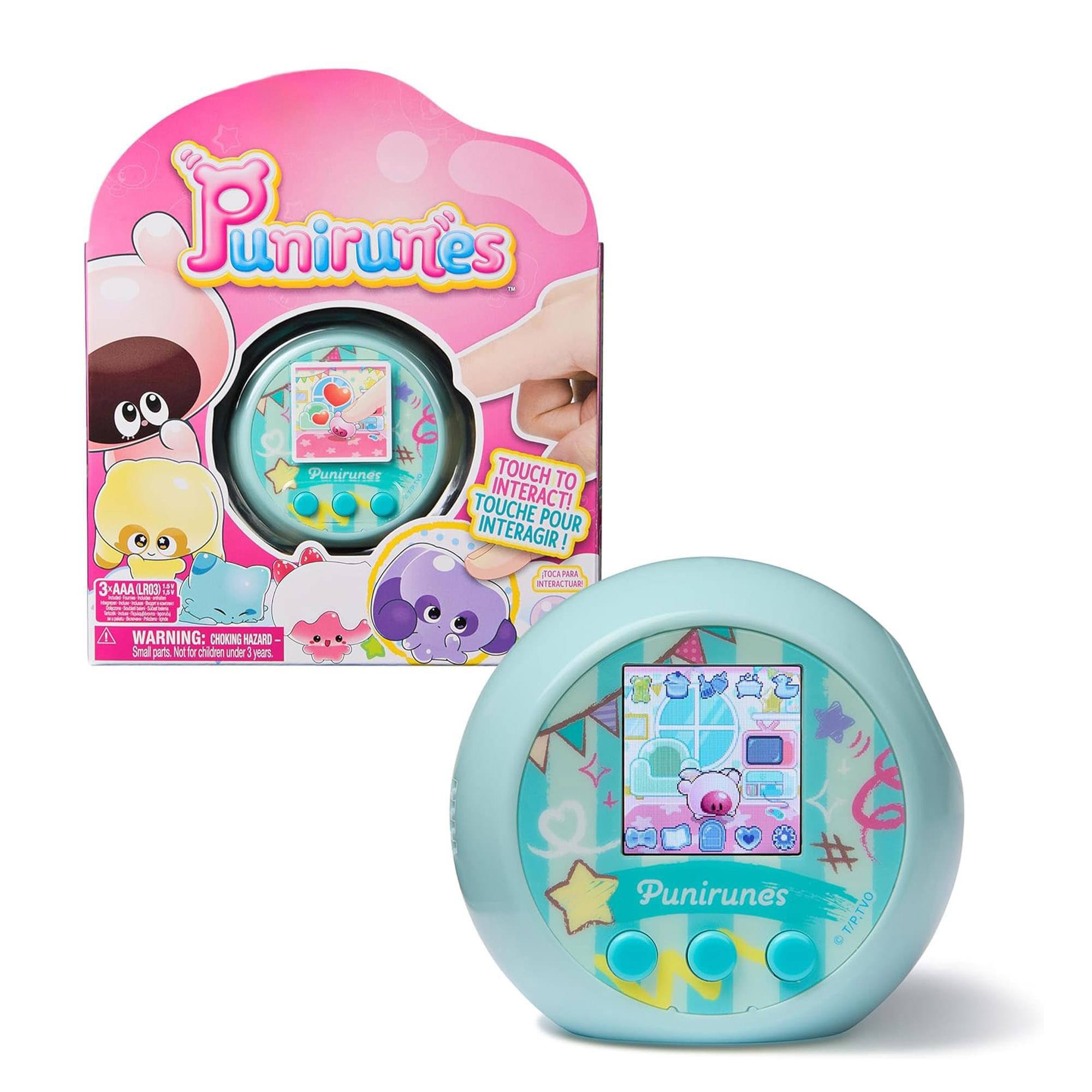 Punirunes
TOUCH TO INTERACT!
TOUCHE POUR INTERAGIR!
TOCAPHA INTERACTRE!
3 x AAA LR03
WARNING: CHOKING HAZARD - Small parts. Not for children under 3 years.
Punirunes