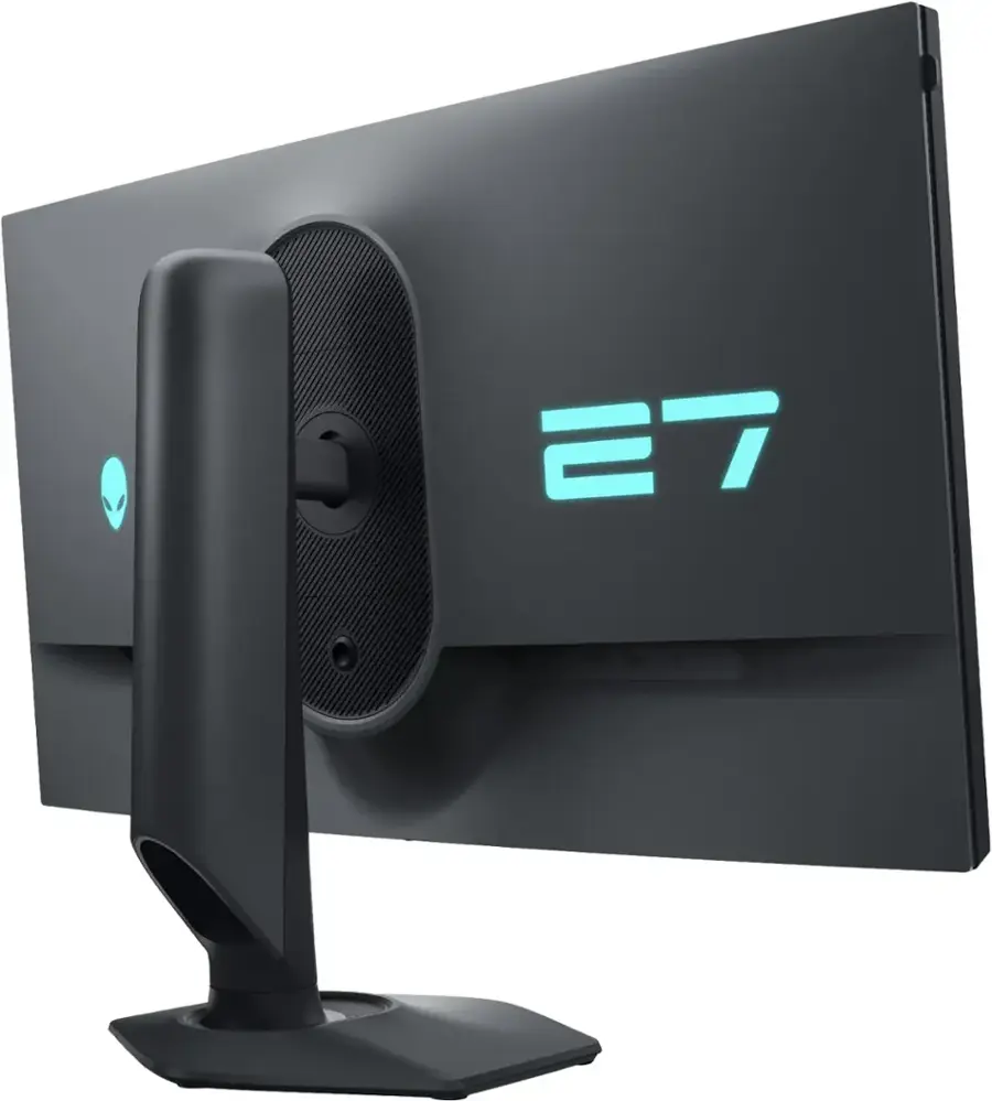 Alt View 22. Alienware - AW2725QF 27" IPS LED 4K UHD 180Hz .5-ms G-SYNC Dual-Resolution Gaming Monitor with HDR (HDMI, DisplayPort) - Black.