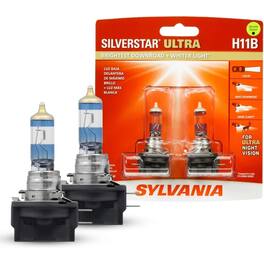 Sylvania - H11B SilverStar Ultra - High Performance Halogen Headlight Bulb, High Beam, Low Beam and Fog Replacement Bulb,