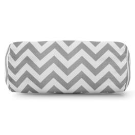 Majestic Home - Bolster Pillow Chevron - Gray