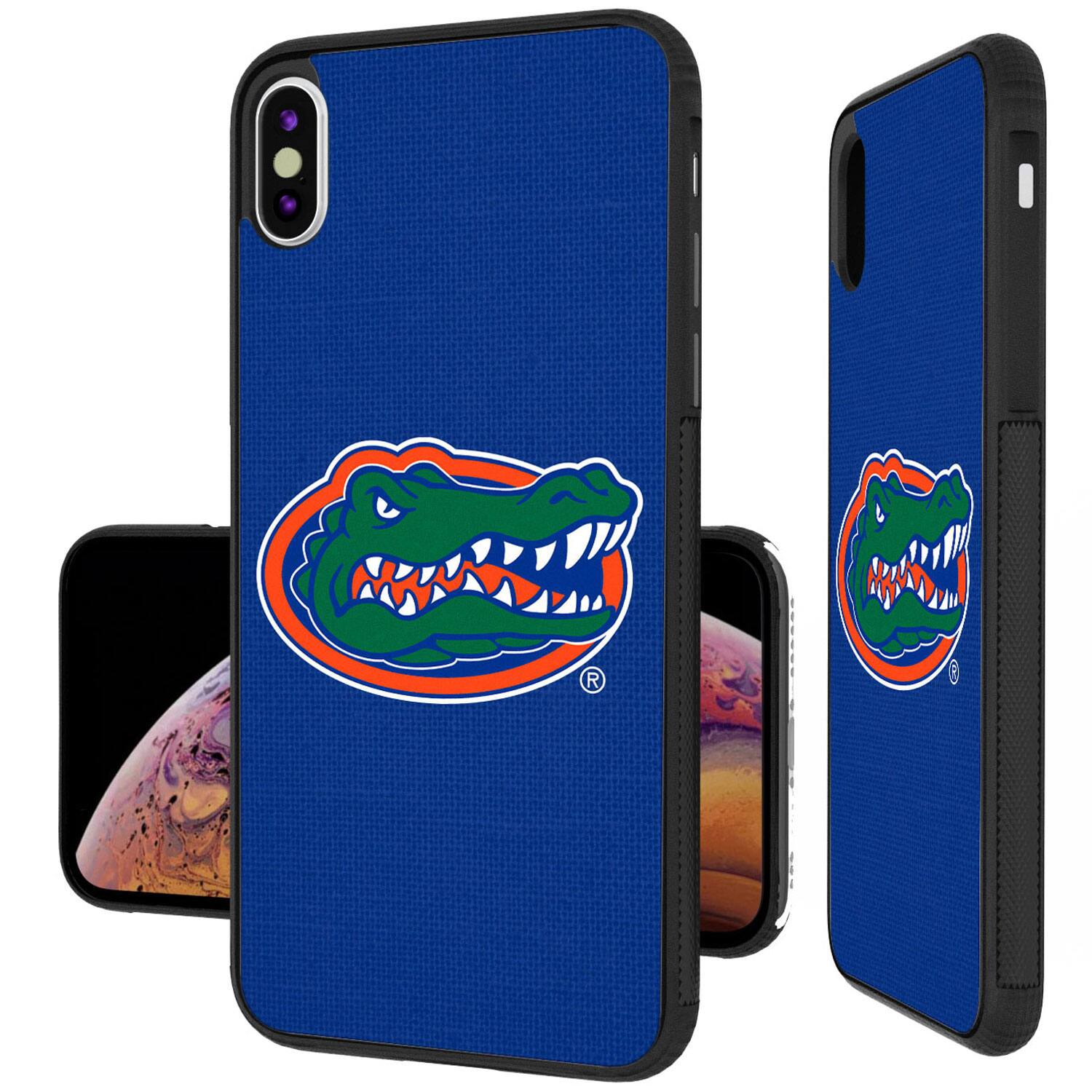 Alt View 3. Keyscaper - Florida Gators iPhone Solid Design Bump Case - 14 Pro Max - Multicolor.