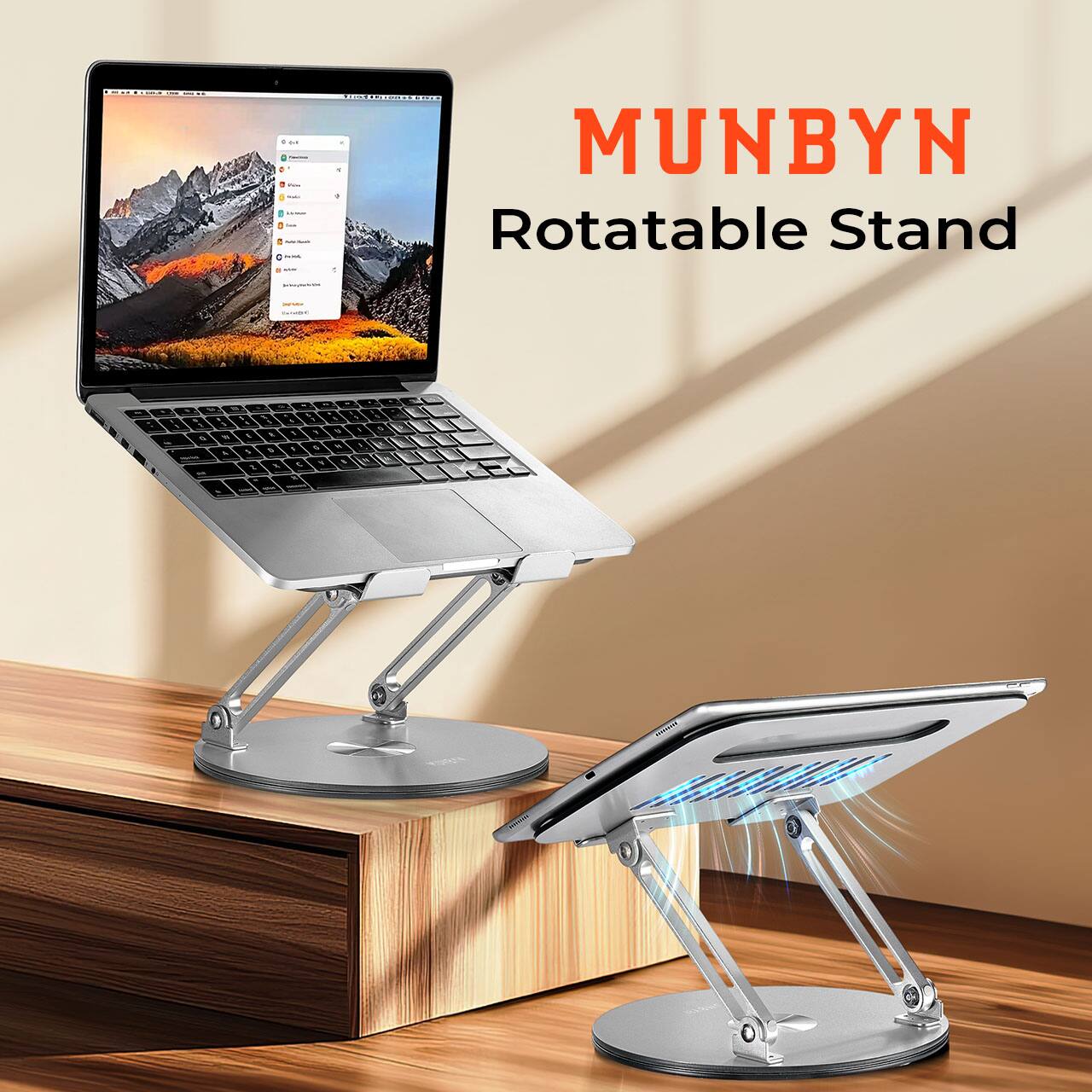 MUNBYN Rotatable Stand