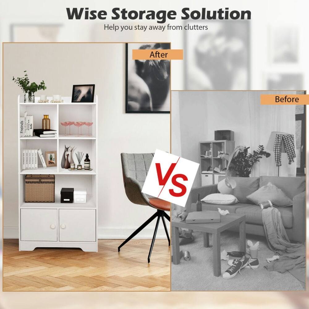 Wise Storage Solution  
Help you stay away from clutters  

After  
Before  

Friends