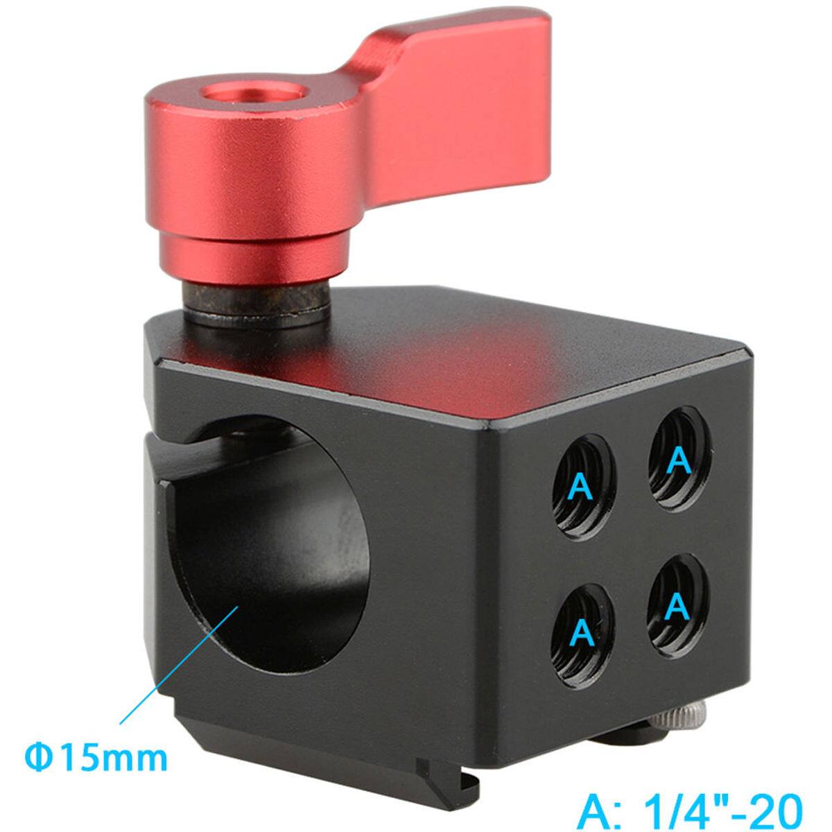 A A A A  
15mm  
A: 1/4"-20