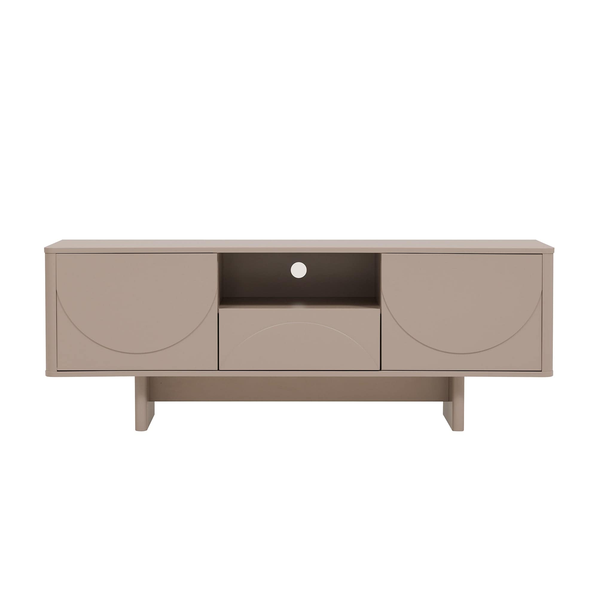 Manhattan Comfort - Ella Modern 59" TV Stand - Mocha