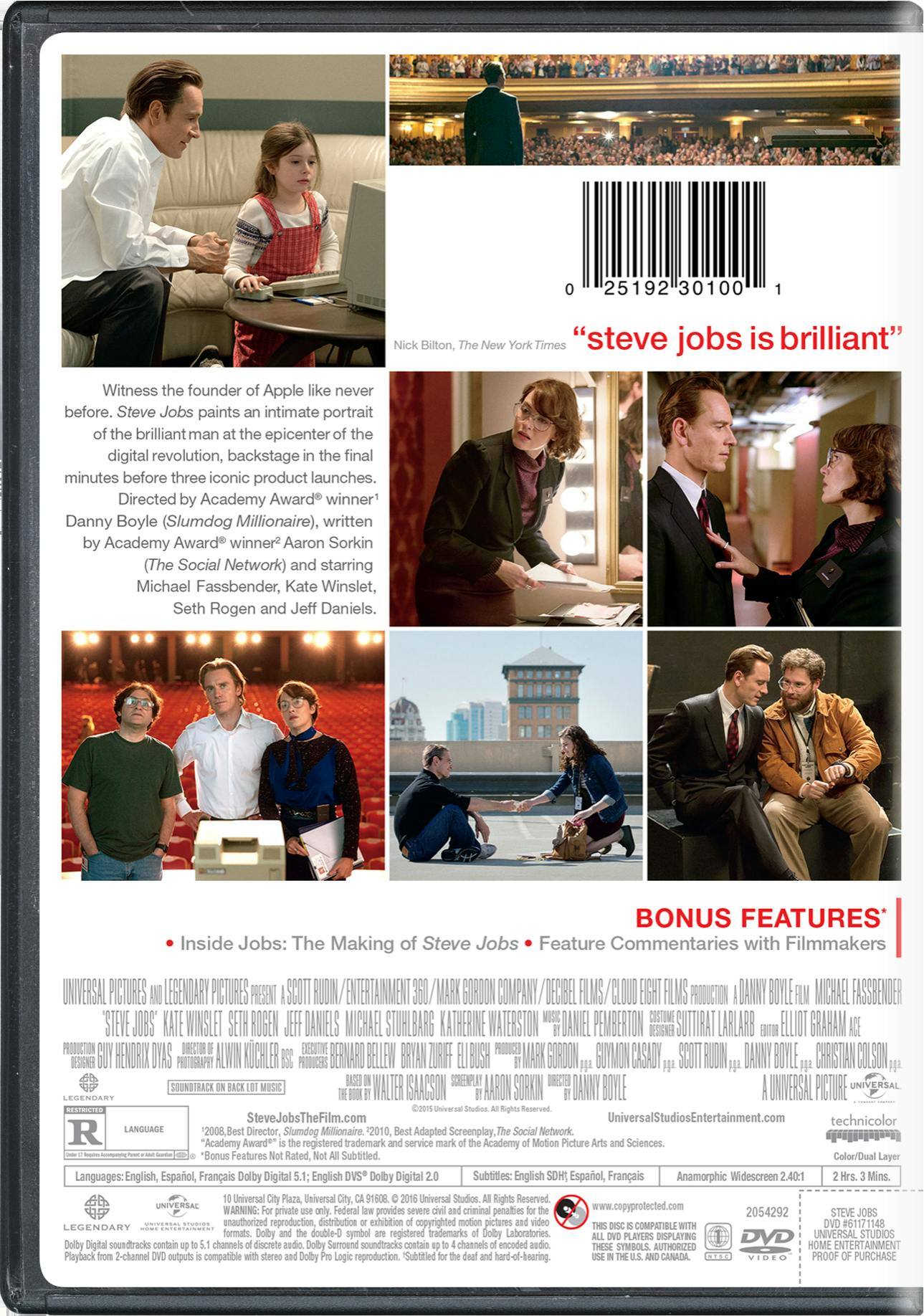 Angle. Steve Jobs [DVD].