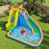 Alt View 1. Costway - Inflatable Water Slide Mighty Bounce House Castle Moonwalk Splash Pool without Blower - Multicolor.