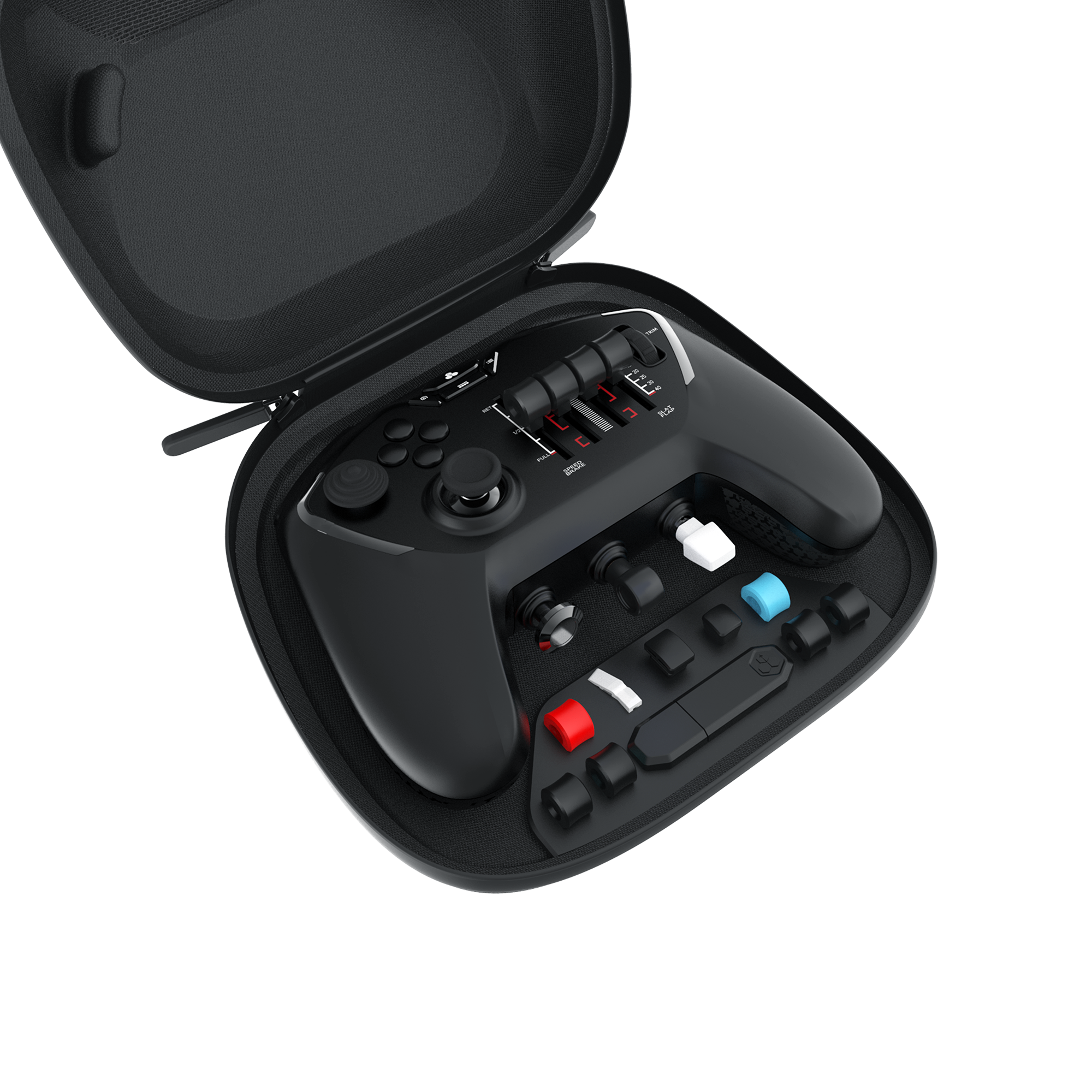 Alt View 2. Honeycomb Aeronautical - Echo Aviation Wireless Controller for Windows & Mac - Black.