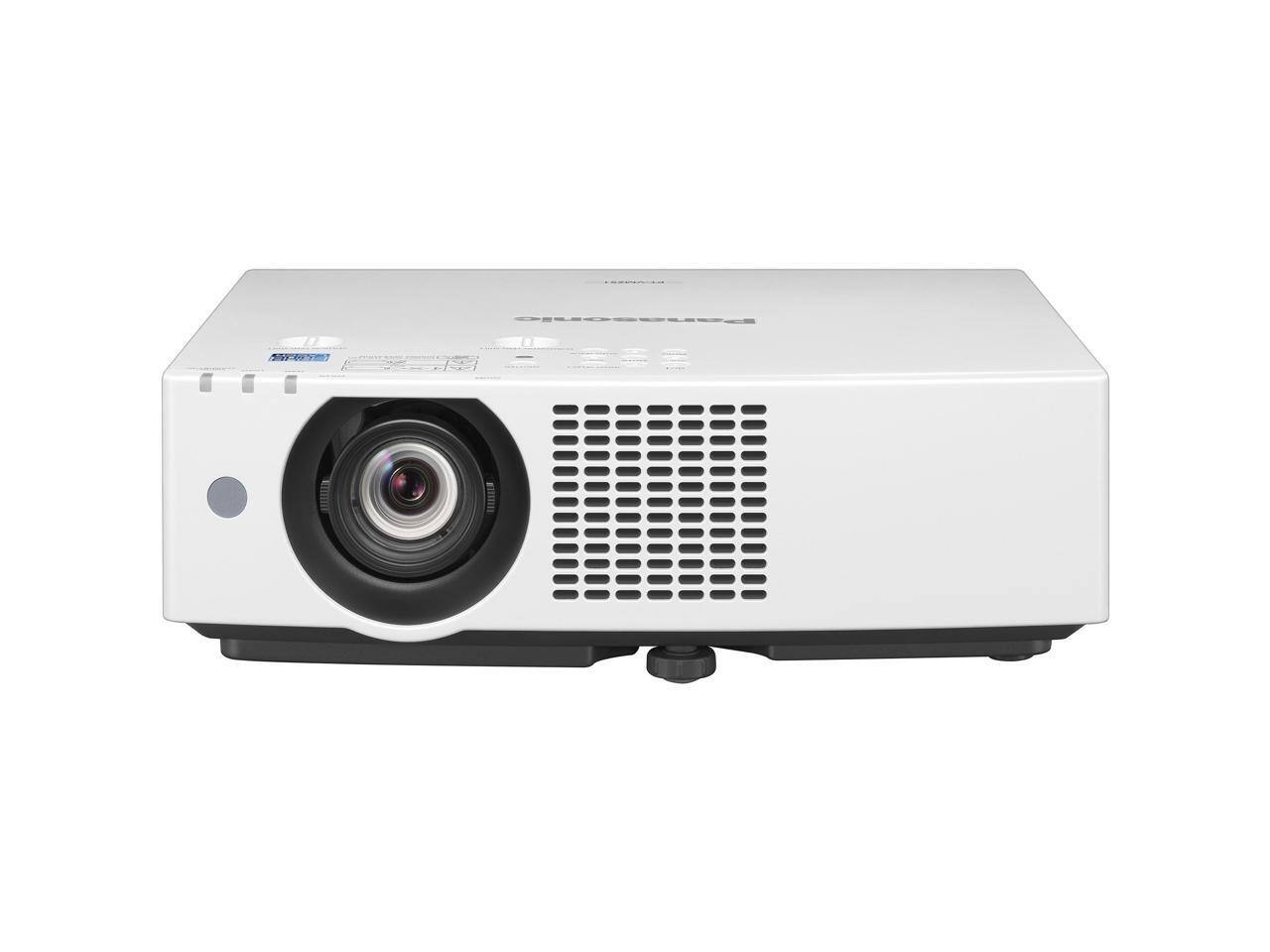Alt View 5. Panasonic - Panasonic PT-VMZ51 LCD Projector - White.