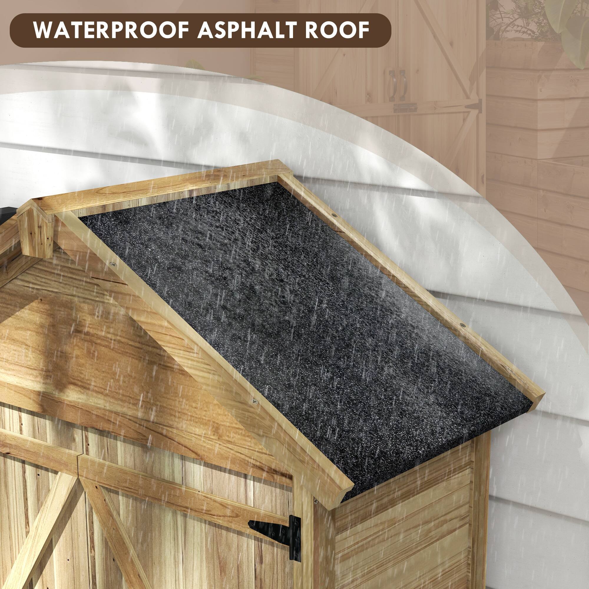 WATERPROOF ASPHALT ROOF