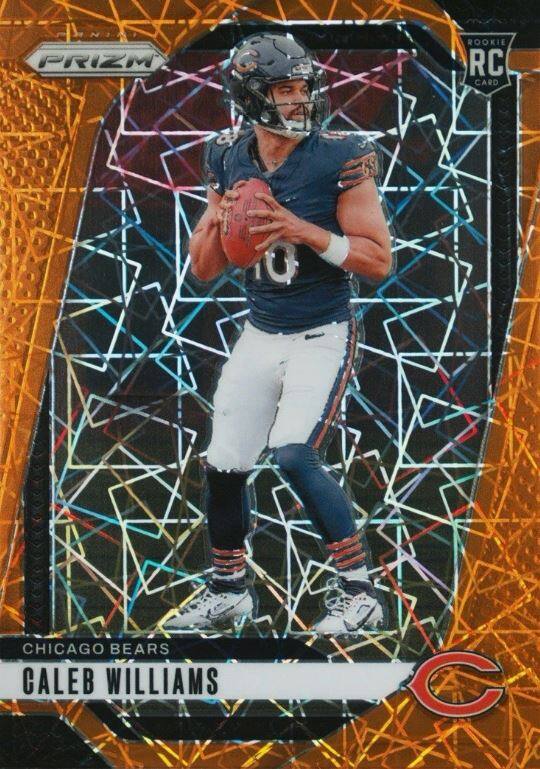 PRIZM  
ROOKIE RC CARD  

CHICAGO BEARS  
CALEB WILLIAMS