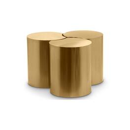 Meridian Furniture - Dimple Coffee Table - Gold