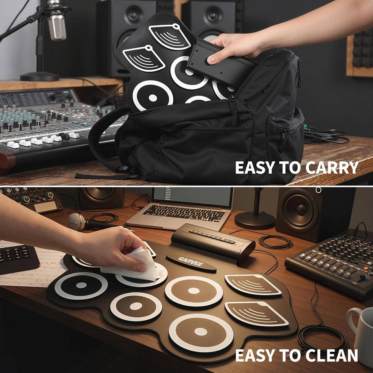 EASY TO CARRY  
EASY TO CLEAN