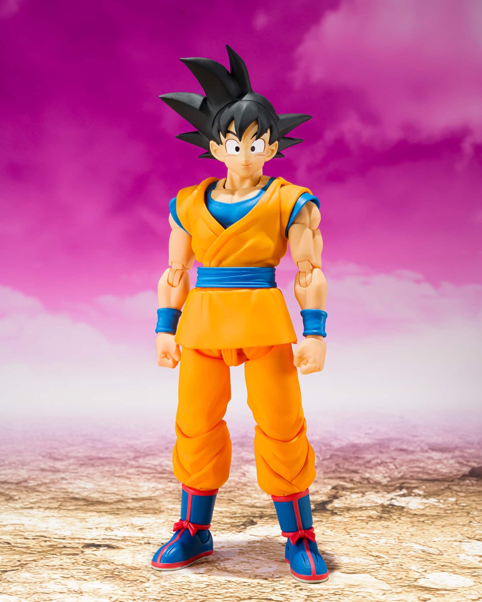 Front. Bandai - Son Goku - Daima - Dragon Ball Daima - Tamashii Nations S.H.Figuarts 5.7" Figure.
