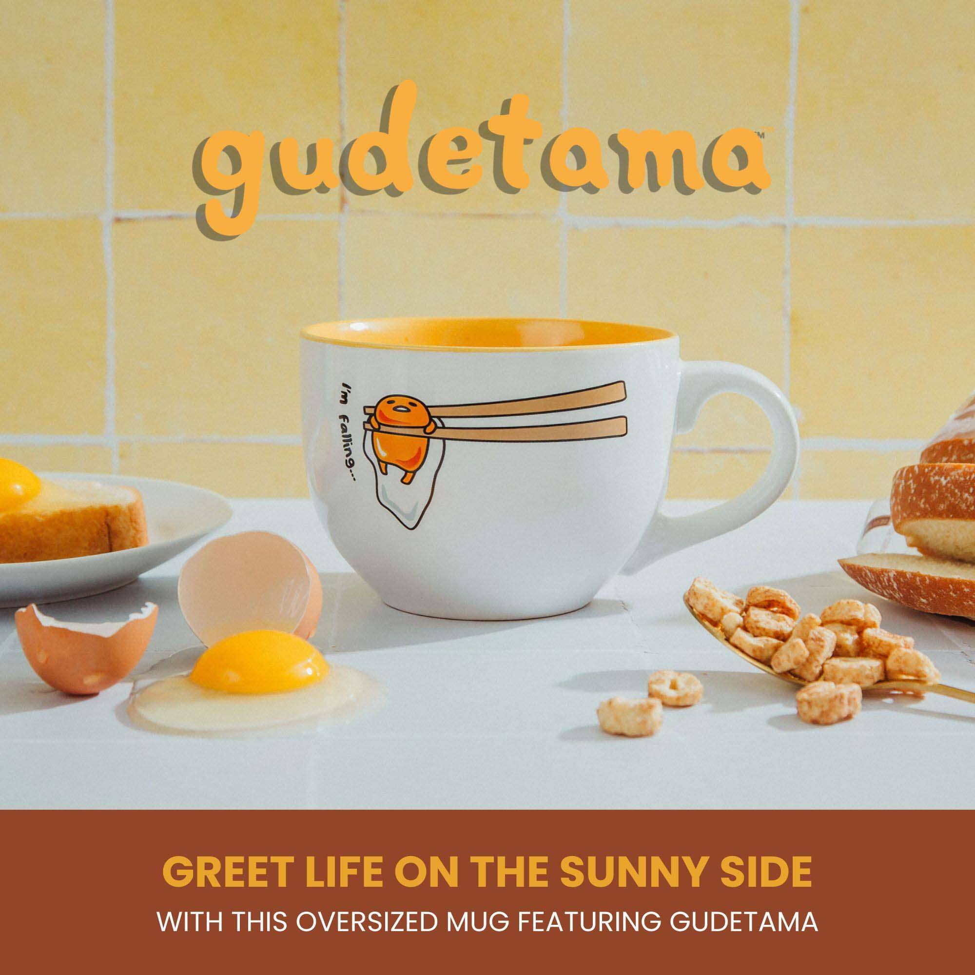 gudetama

GREET LIFE ON THE SUNNY SIDE WITH THIS OVERSIZED MUG FEATURING GUDETAMA

I'm falling...