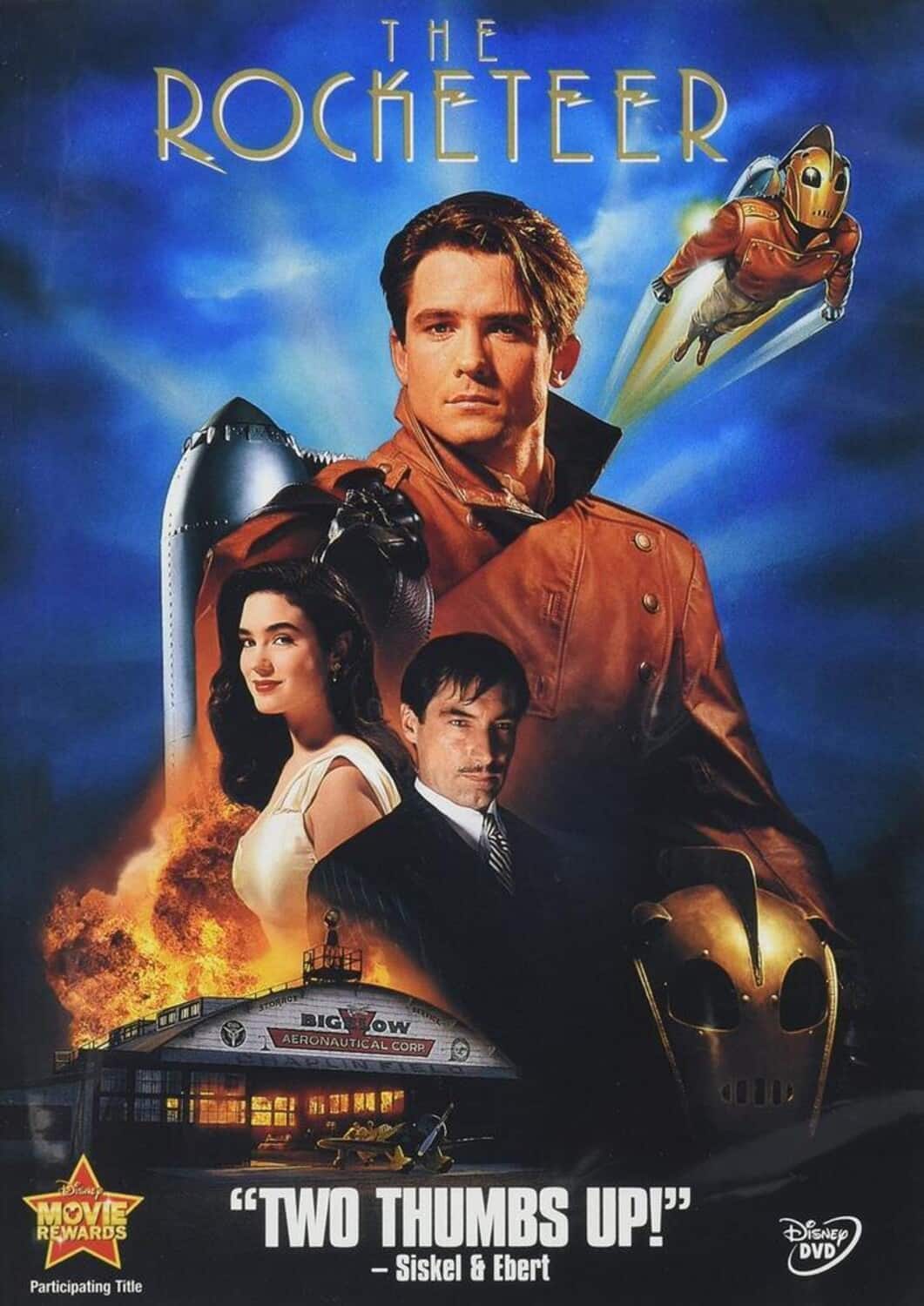 Front. The Rocketeer  - DVD.