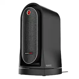 Vornado - VC-02 1500 Watt Indoor Electric Ceramic Fan Tower Space Heater with Advanced Safety Features - Black
