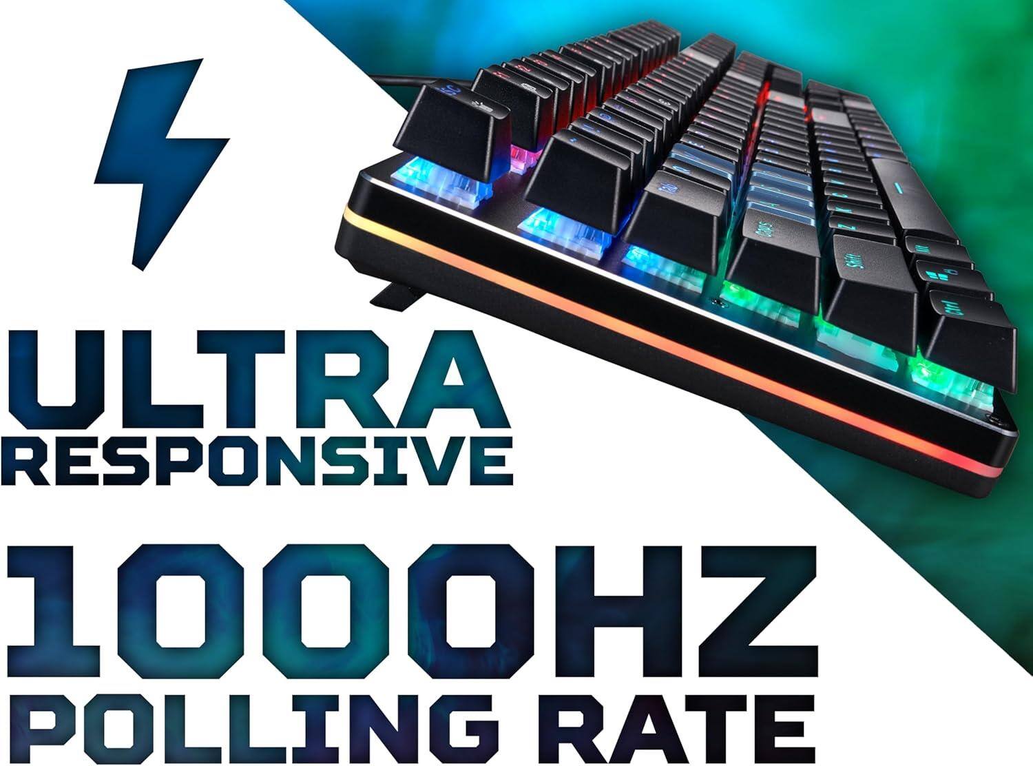 ULTRA RESPONSIVE  
1000HZ POLLING RATE