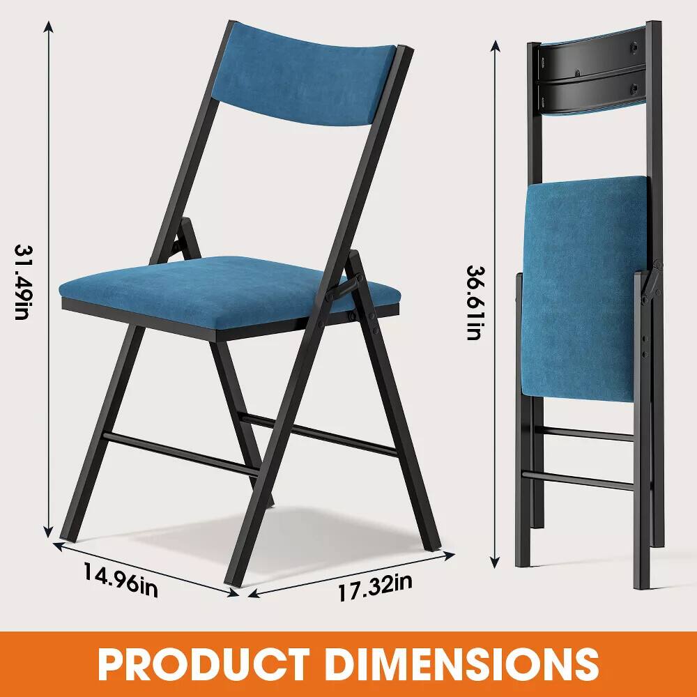 PRODUCT DIMENSIONS

- Height: 36.61in
- Seat Height: 17.32in
- Width: 14.96in
- Depth: 31.49in