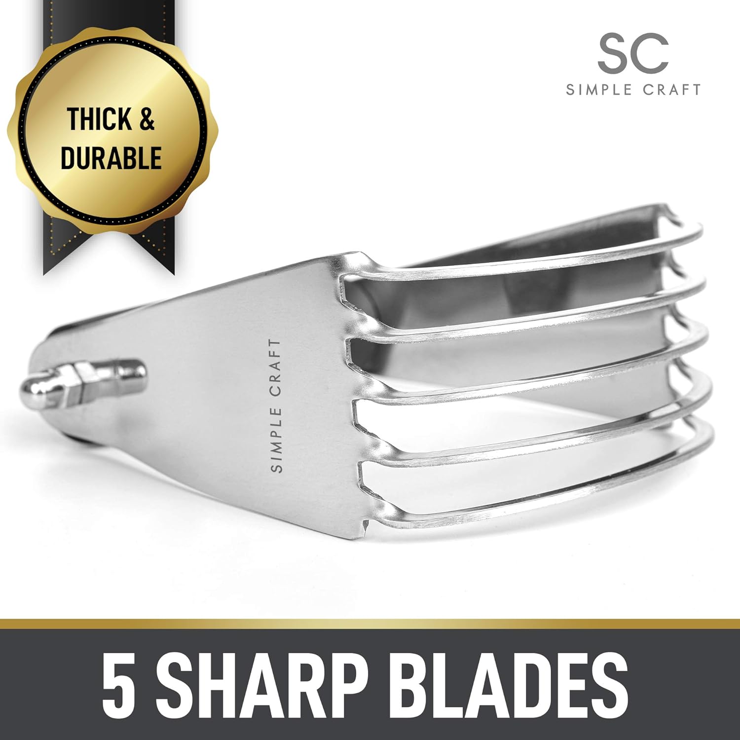 THICK & DURABLE  
SC SIMPLE CRAFT  
5 SHARP BLADES
