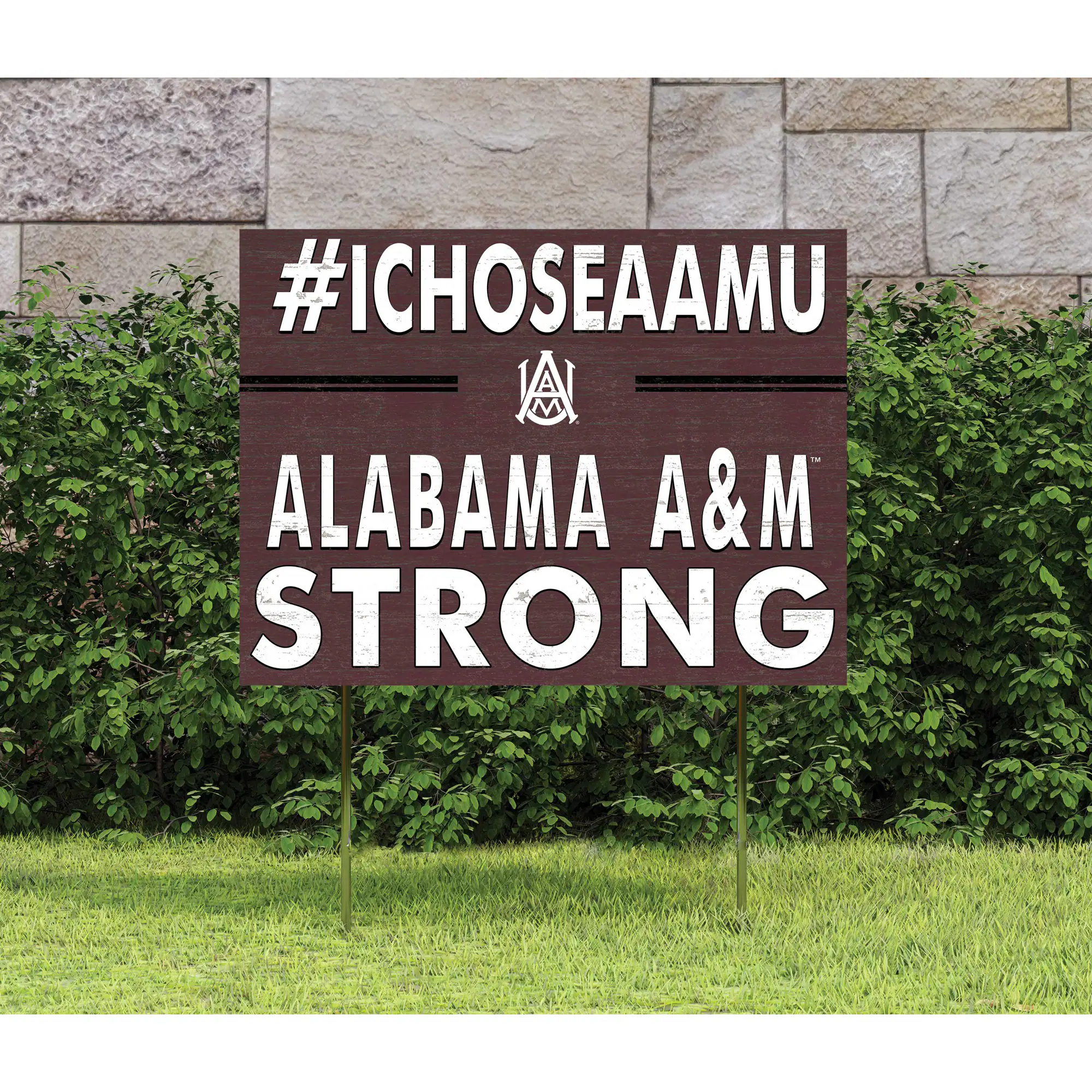 #ICHOOSEAAMU  
ALABAMA A&M  
STRONG