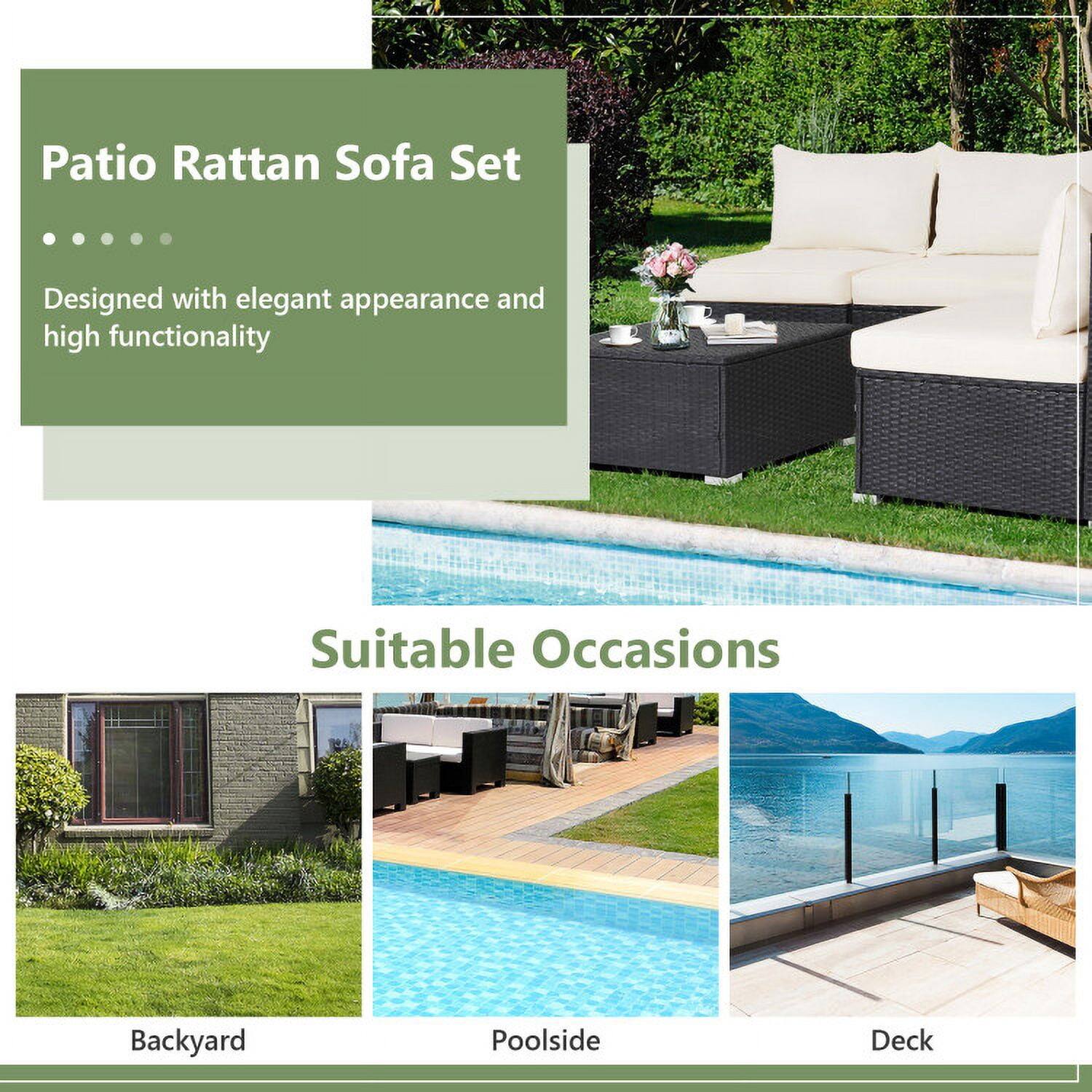 Patio Rattan Sofa Set

Designed with elegant appearance and high functionality

Suitable Occasions

Backyard  
Poolside  
Deck